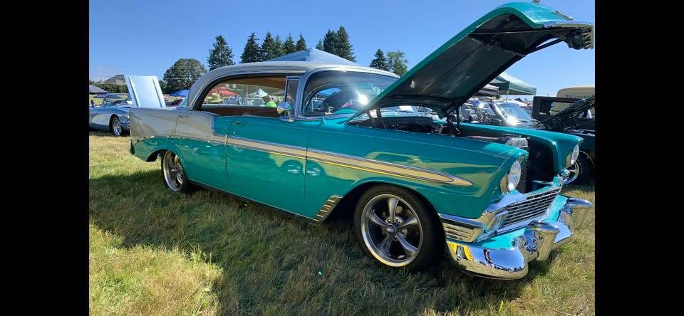Show-quality detailed classic Chevy Bel Air