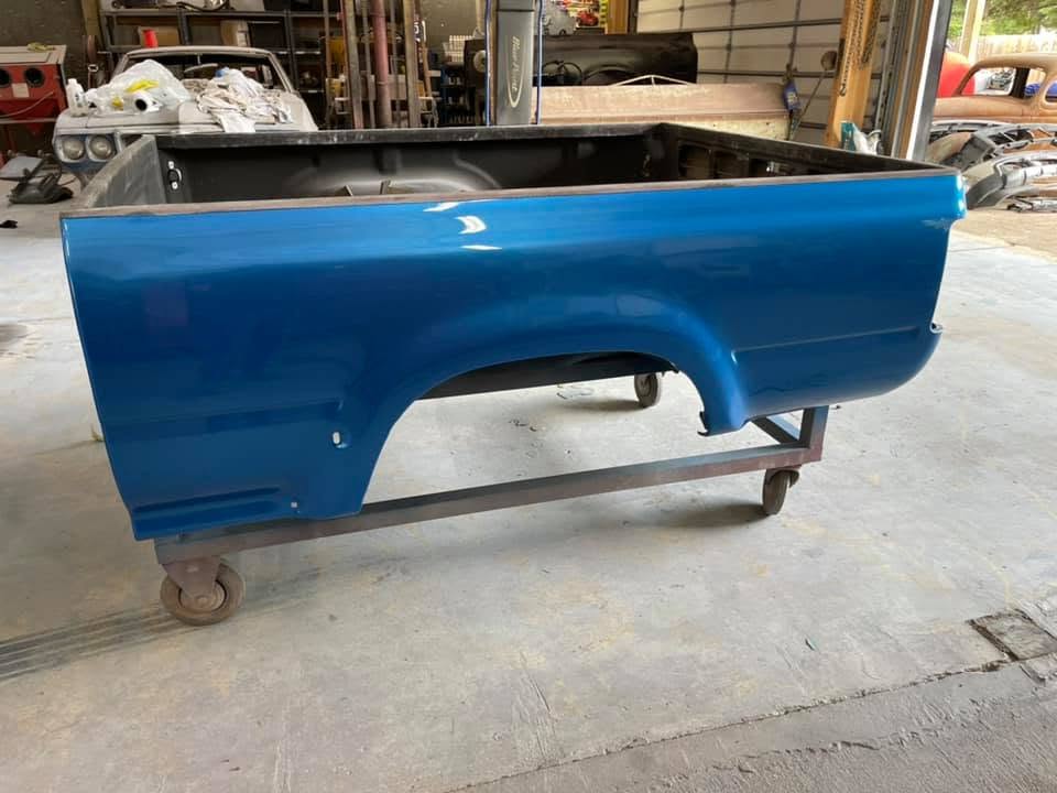 Fresh color sprayed